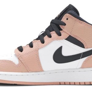 Air Jordan 1 Mid GS 'Pink Quartz'