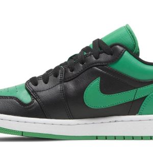 Air Jordan 1 Low 'Black Lucky Green'