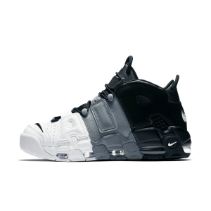 Nike Air More Uptempo Tri-Color Black Cool Grey White